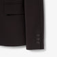 Embroidered Logo Slim Fit Wool Blazer-VF4244