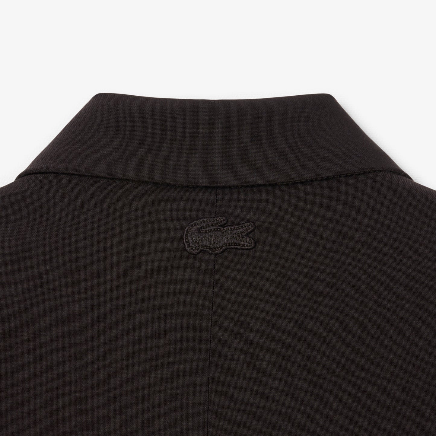 Embroidered Logo Slim Fit Wool Blazer-VF4244