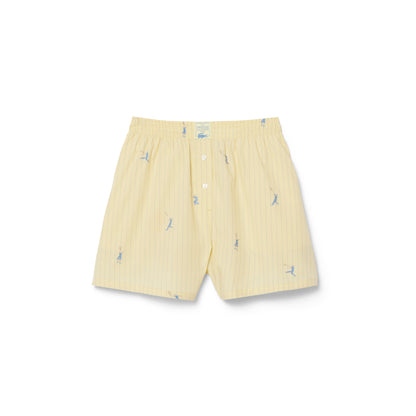 Cotton Poplin Jacquard Boxer Shorts-FF1034