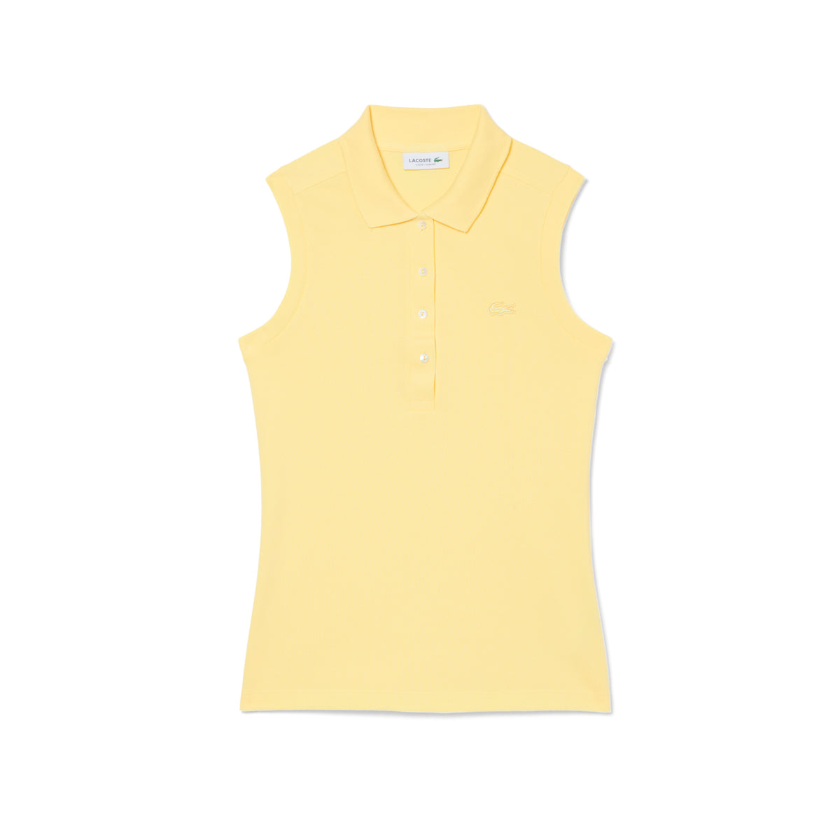 Slim Fit L.12.D Sleeveless Stretch Polo Shirt-PF5445