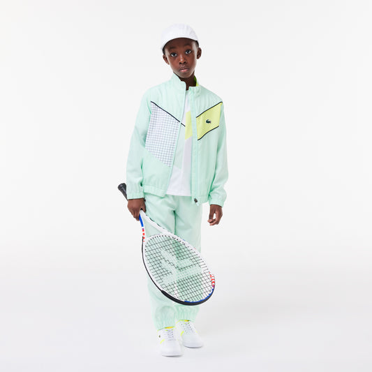 Colourblock tennis tracksuit