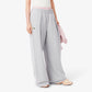 Wide Leg Pleated Crocodile Pants-XF0114