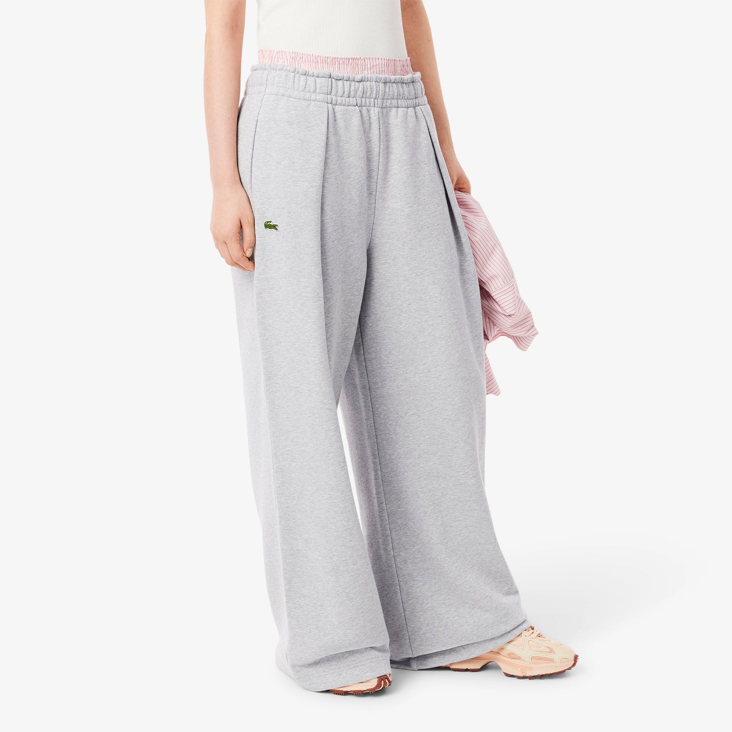 Wide Leg Pleated Crocodile Pants-XF0114