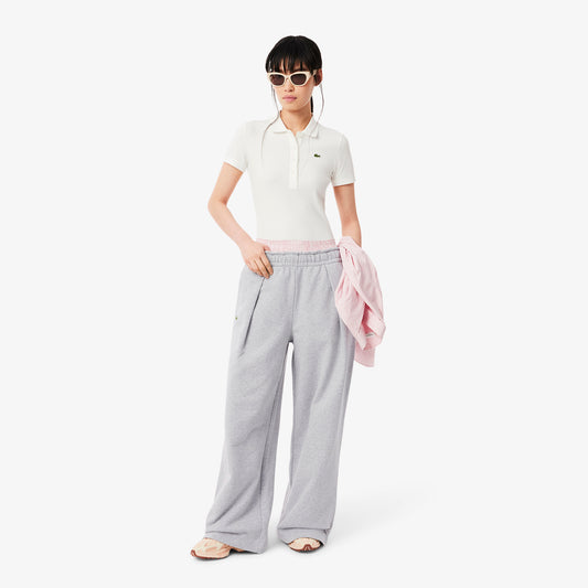 Wide Leg Pleated Crocodile Pants-XF0114