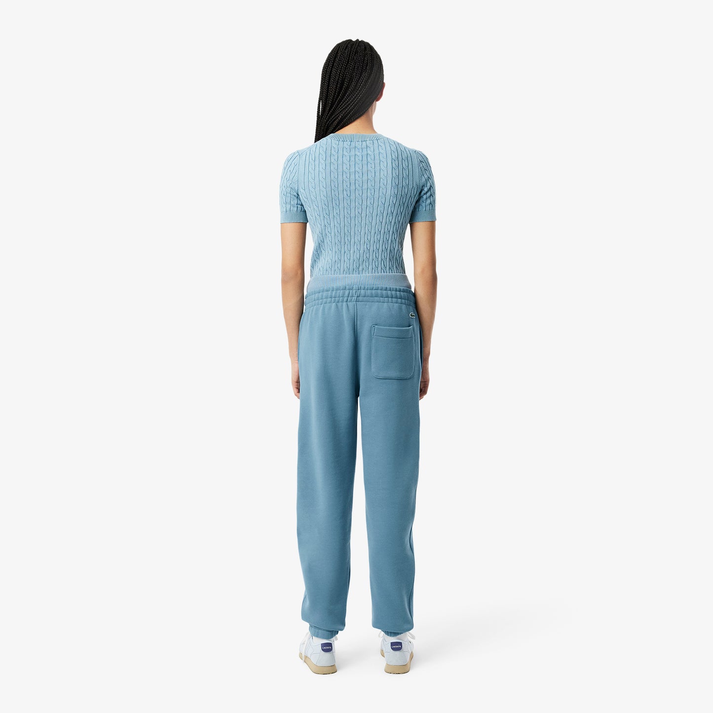 Embossed Logo Fleece Pants-XF0353