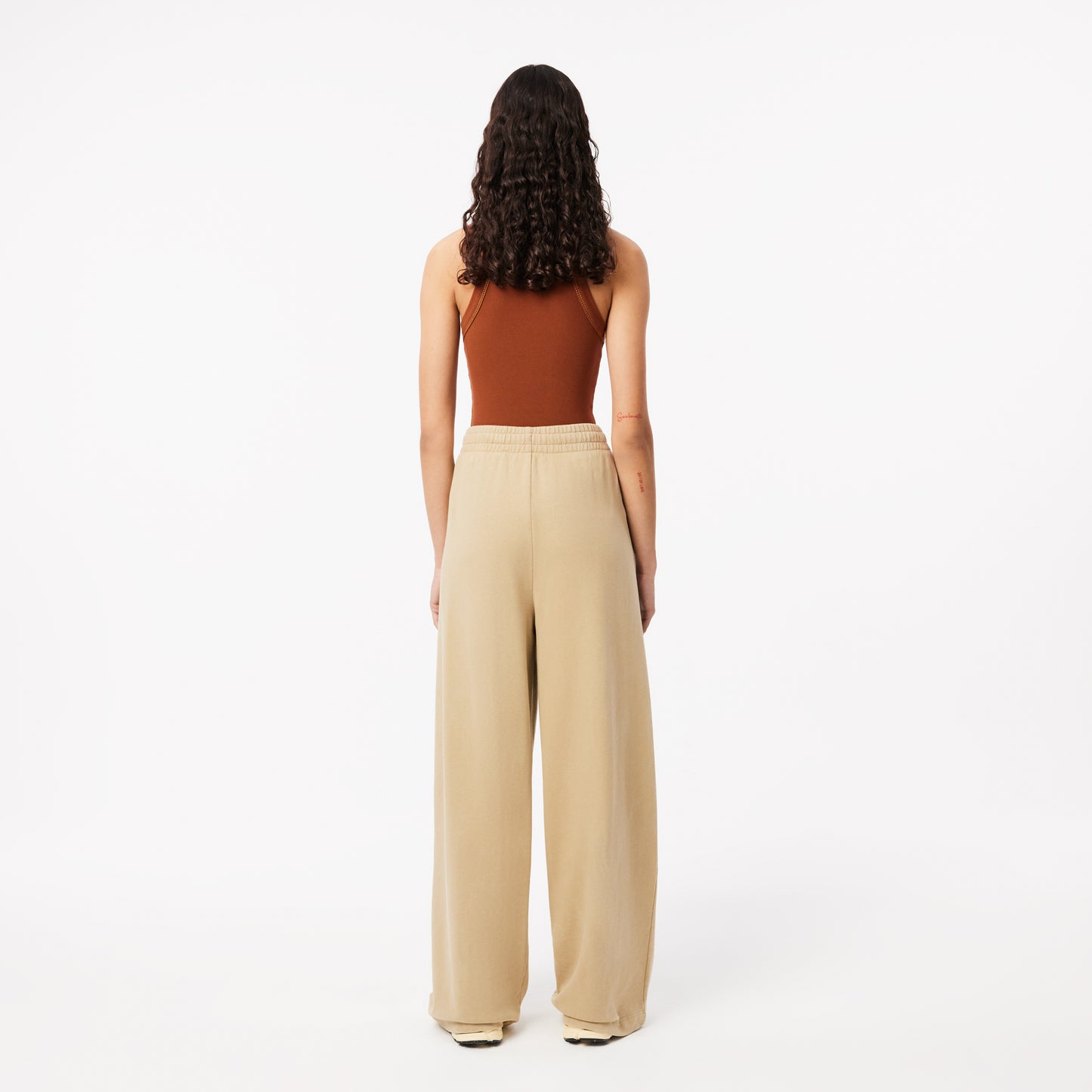 Wide Leg Badge Track Pants - XF2657