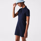 Women's Stretch Cotton Piqué Polo Dress - EF5473