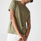 Men's V-neck Pima Cotton Jersey T-shirt