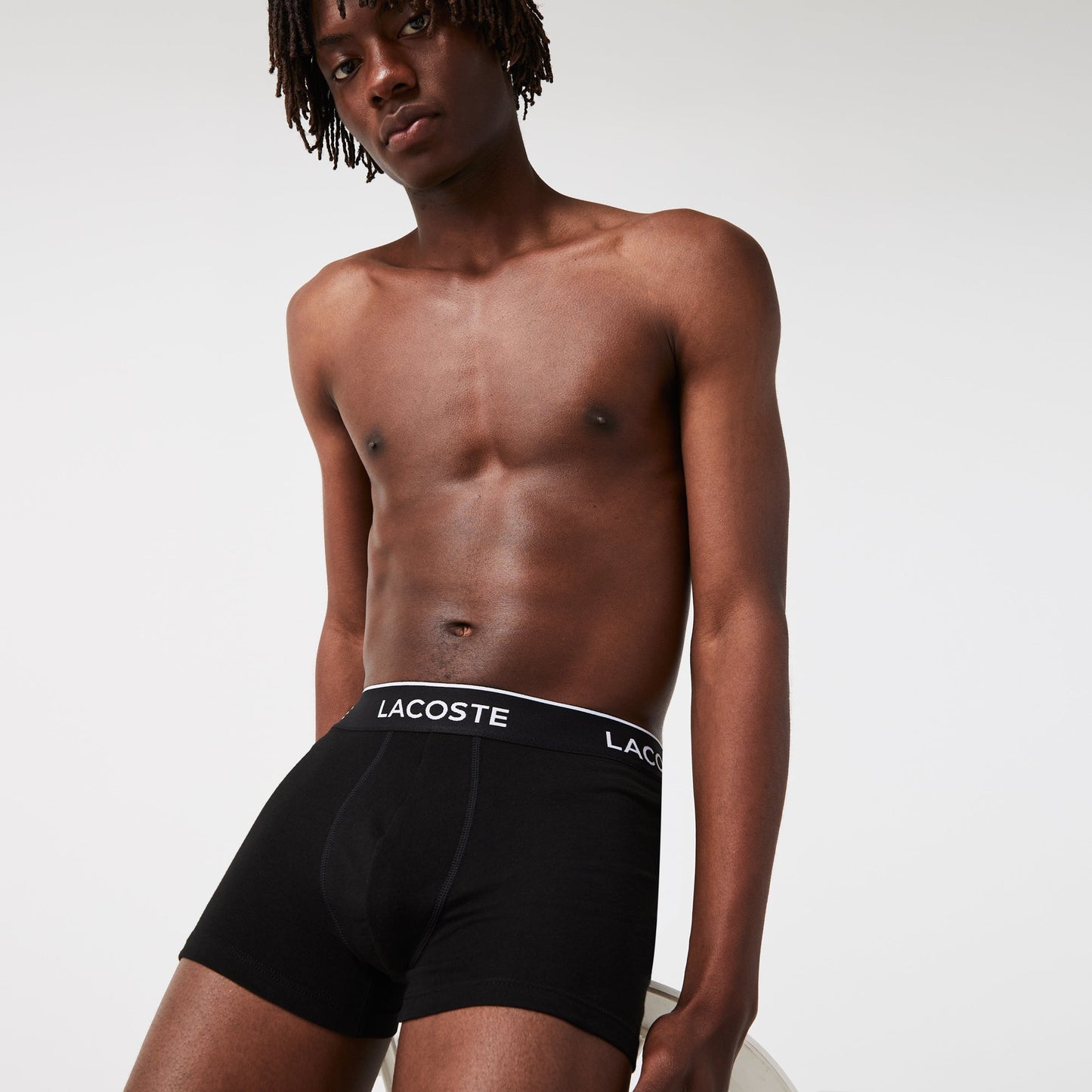 Pack Of 3 Casual Black Trunks - 5H3389