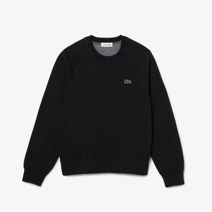 Women's Lacoste Crew Neck Two-Ply Jersey Sweater - AF1105