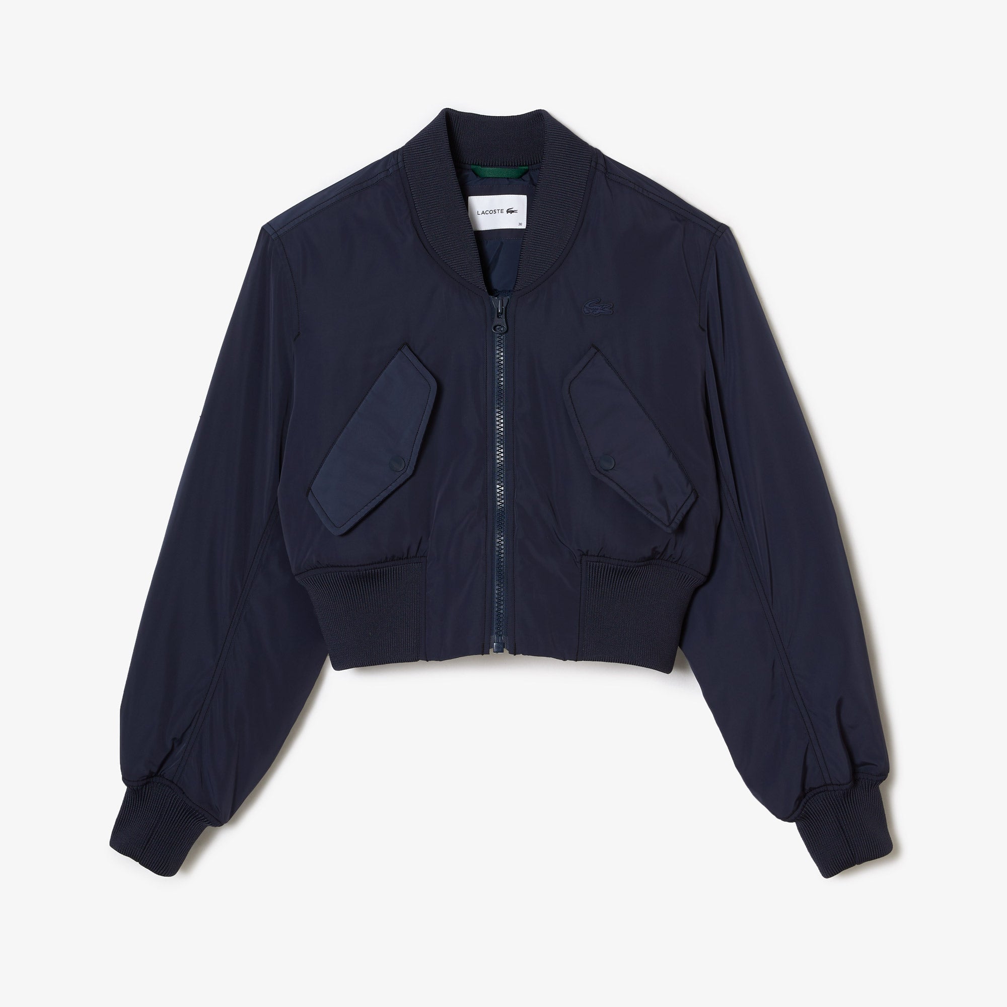 Lacoste bomber clearance jacket womens