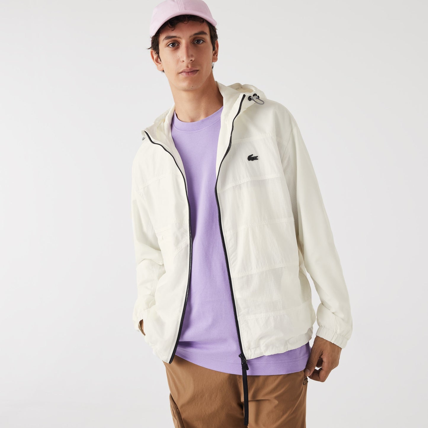 Men's Lacoste Patchwork Effect Jacket - BH0150