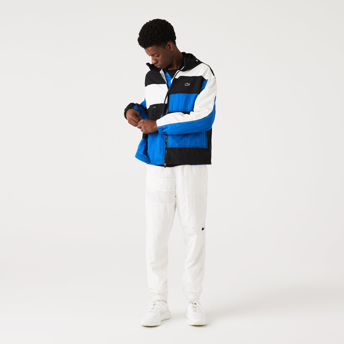 Men's Lacoste Patchwork Effect Jacket - BH0150