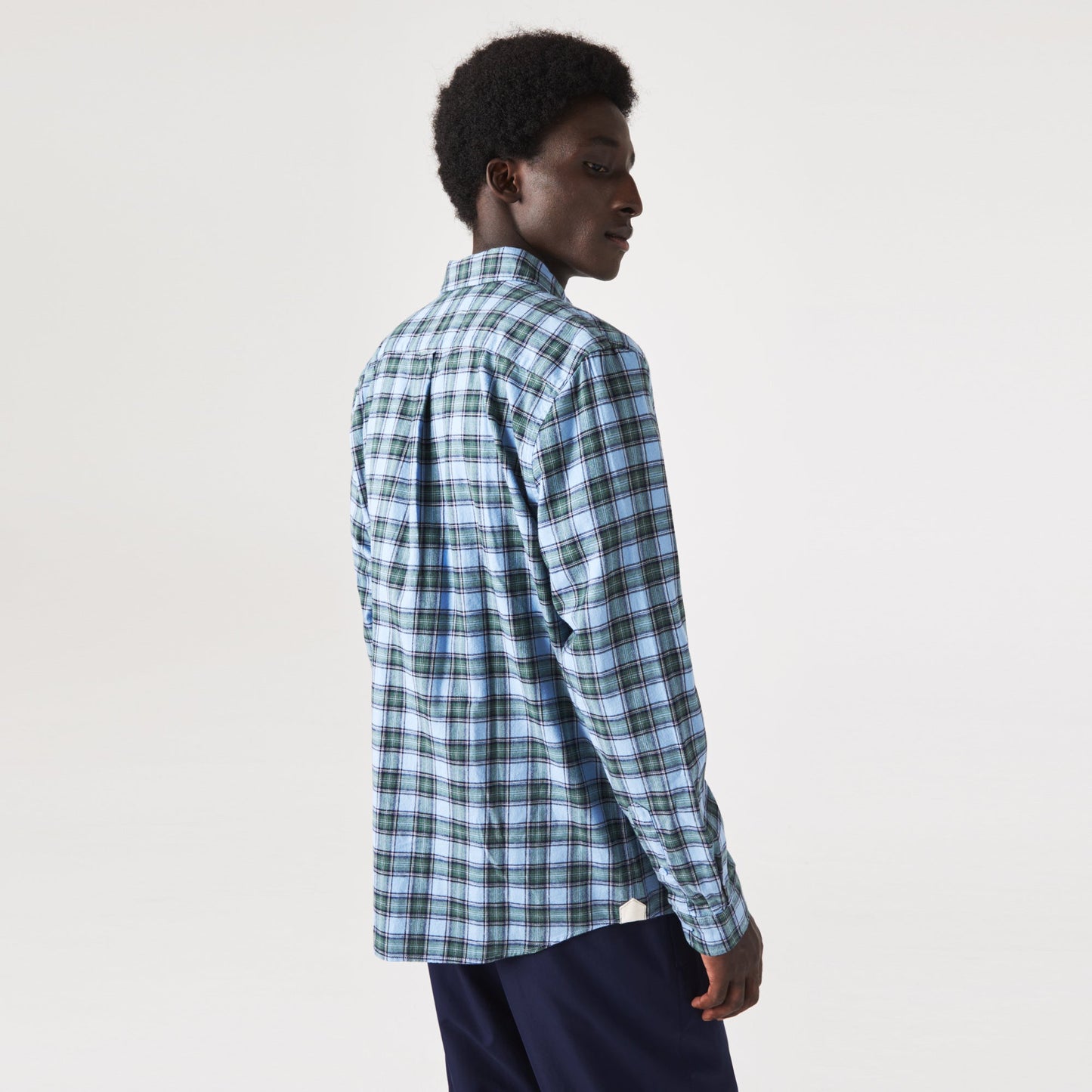 Men's Lacoste Regular Fit Check Print Shirt - CH0208