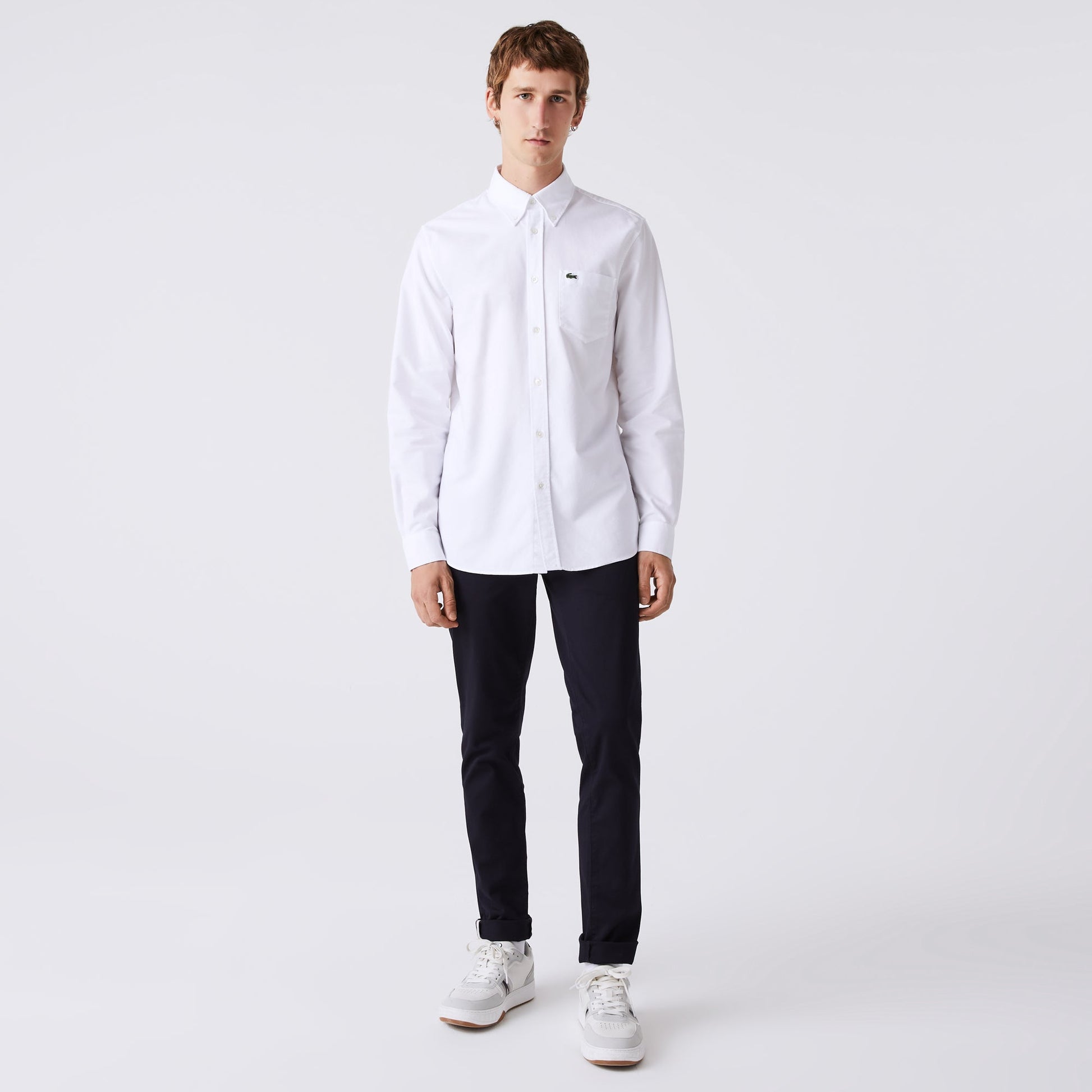 Men's Regular Fit Oxford Cotton Shirt - CH2979