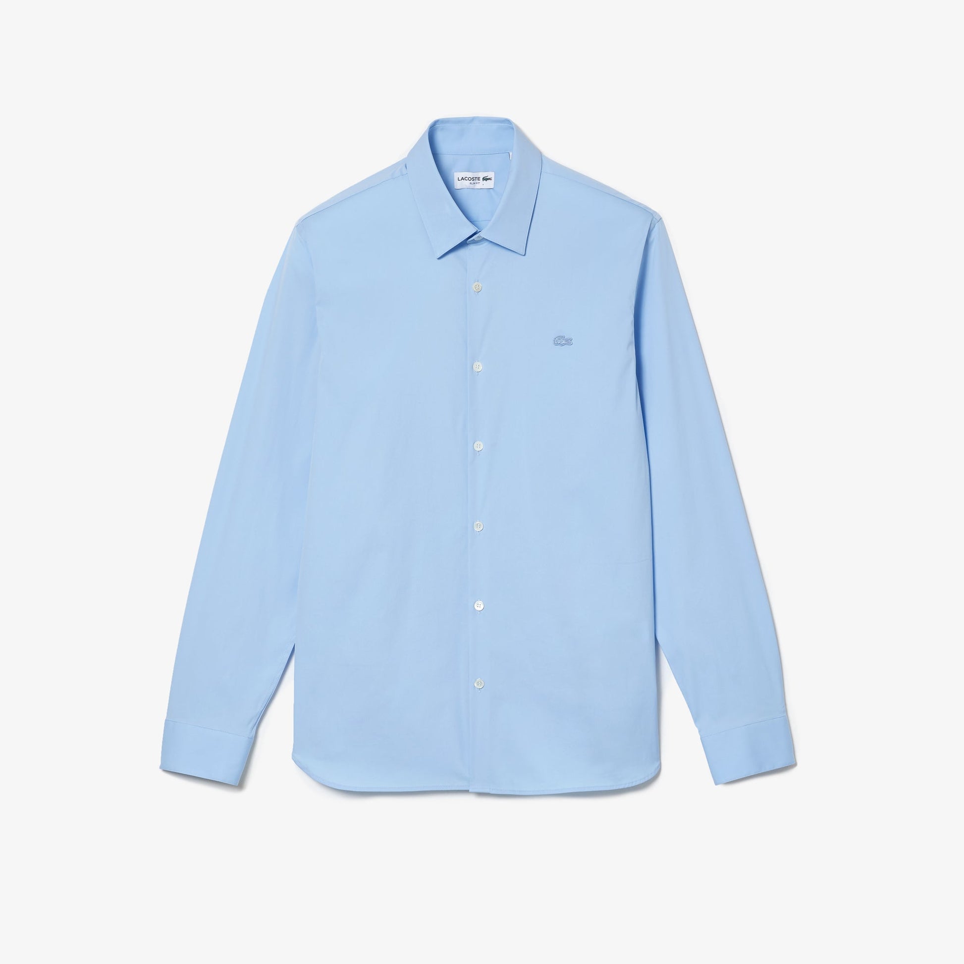 Shop The Latest Collection Of Lacoste Men'S Lacoste Slim Fit French Collar Cotton Poplin Shirt - Ch5253 In Lebanon