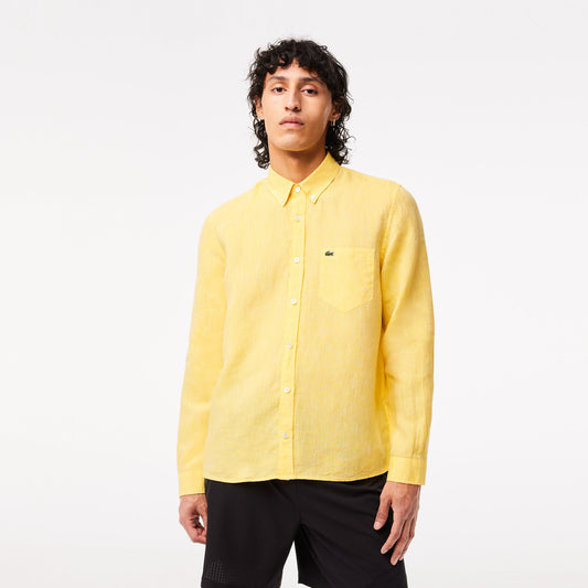 Mens Lacoste Linen Shirt - CH5692