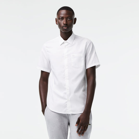 Men's Regular Fit Solid Cotton Shirt - CH8528