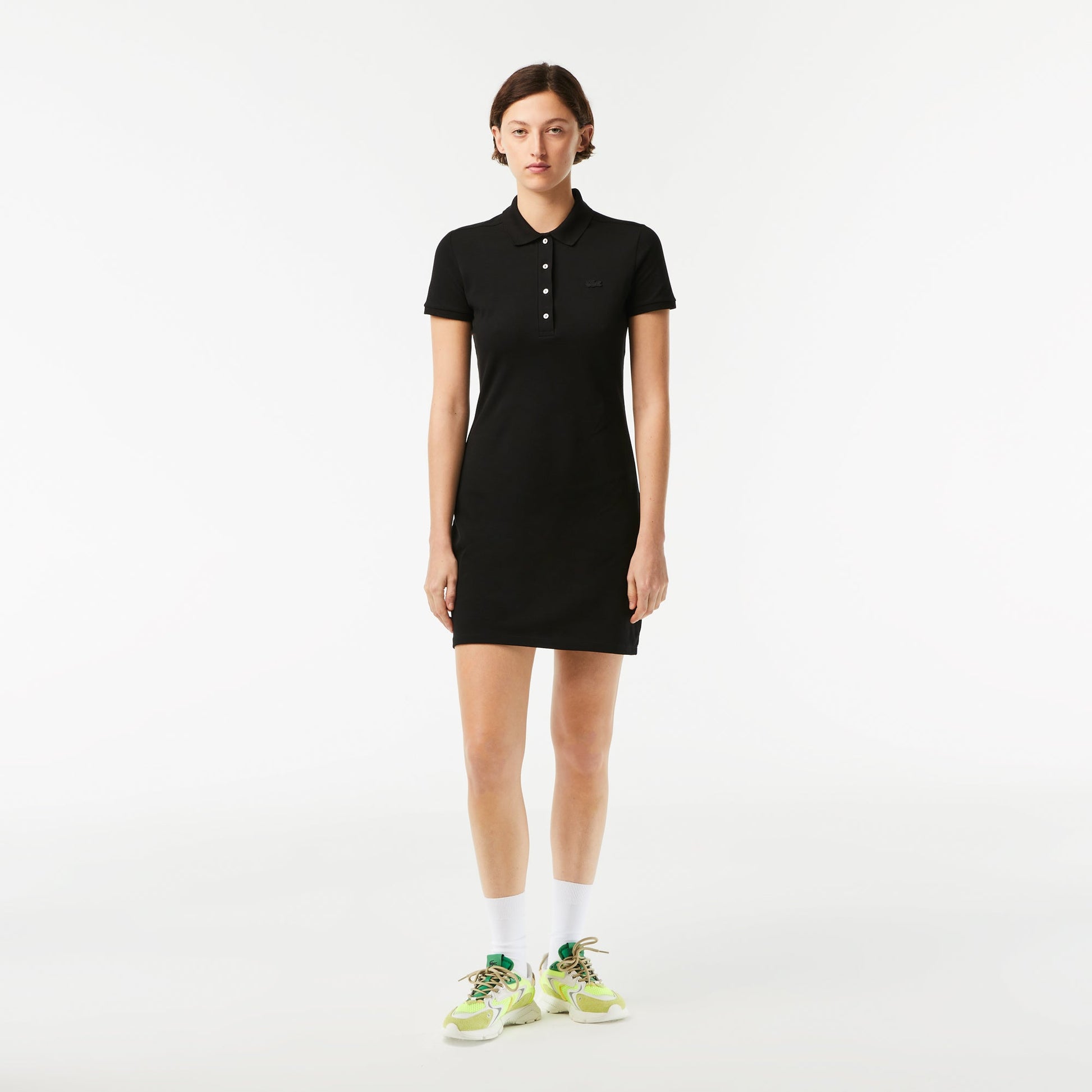 Women's Stretch Cotton Pique Polo Dress - EF5473