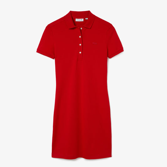 Women's Stretch Cotton Piqu?? Polo Dress - EF5473