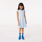 Sleeveless Stretch Pique Polo Dress-EJ5297
