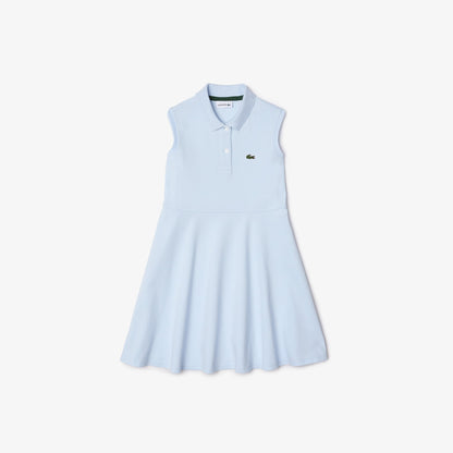 Shop The Latest Collection Of Lacoste Girls Lacoste Fit And Flare Stretch Piqu???? Polo Dress - Ej5297 In Lebanon