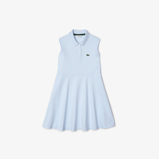 Shop The Latest Collection Of Lacoste Girls Lacoste Fit And Flare Stretch Piqu???? Polo Dress - Ej5297 In Lebanon