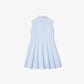 Sleeveless Stretch Pique Polo Dress-EJ5297