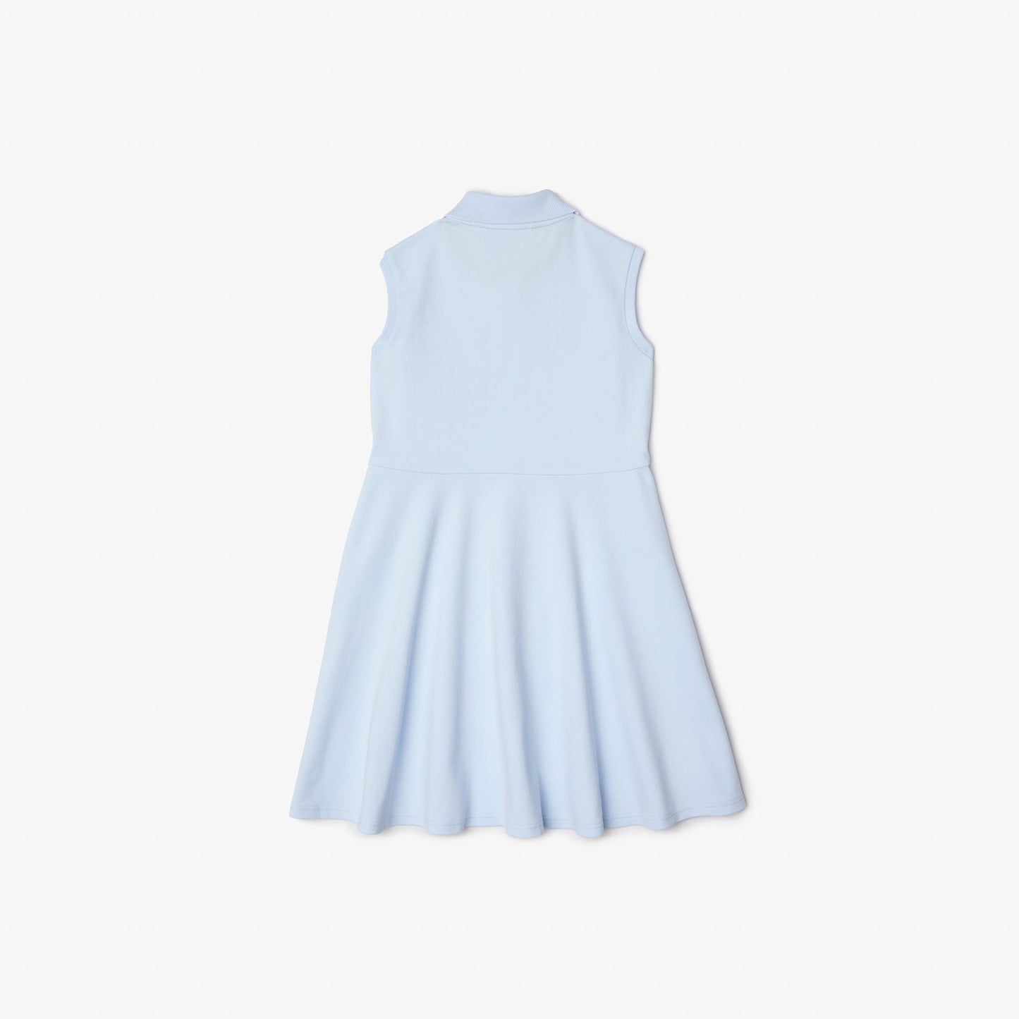 Sleeveless Stretch Pique Polo Dress-EJ5297