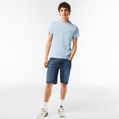 Men's Slim Fit Stretch Cotton Denim Bermuda Shorts - FH7541