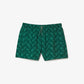 Mens Lacoste Recycled Polyester Print Swim Trunks - MH5635