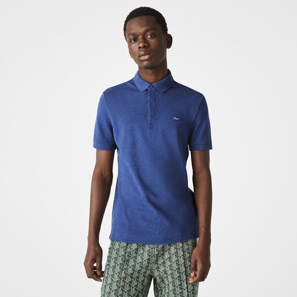 Regular Fit Paris Stretch Piqué Polo Shirt