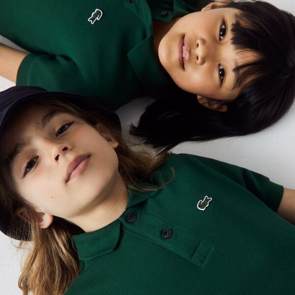 Kids' Lacoste Regular Fit Petit Pique Polo Shirt - PJ2909