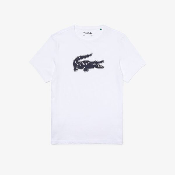 Shop The Latest Collection Of Lacoste Men'S Lacoste Sport 3D Print Crocodile Breathable Jersey T-Shirt-Th2042 In Lebanon
