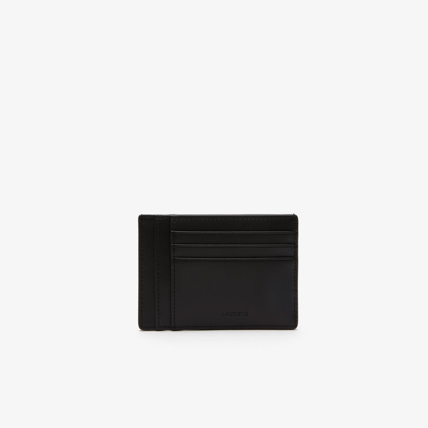 Mens Lacoste Chantaco Calfskin Leather Card Holder - NH4120CE