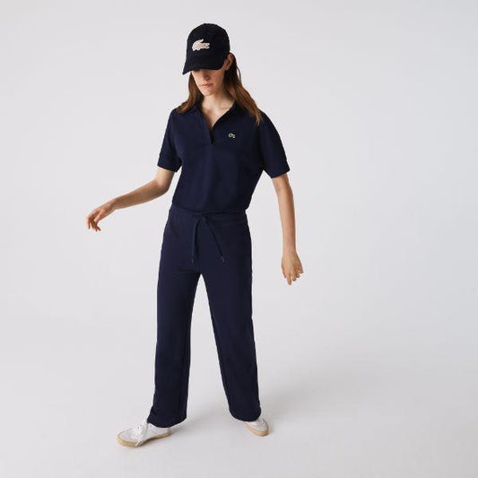 Women's Lacoste Flowy Piqué Polo Shirt - PF0504