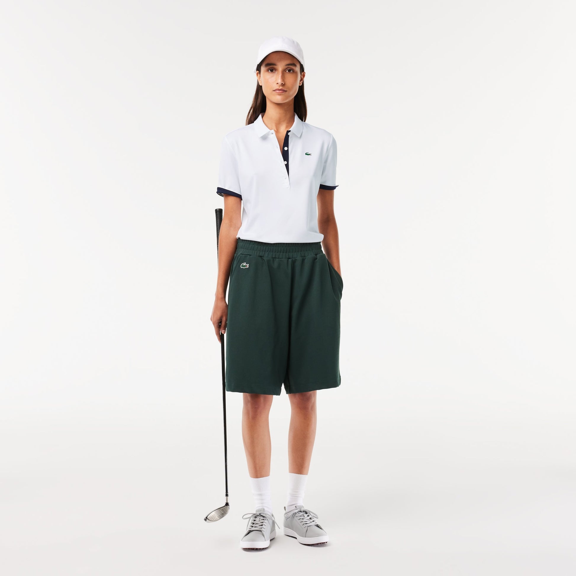 Women's Lacoste SPORT Breathable Stretch Golf Polo Shirt - PF5179