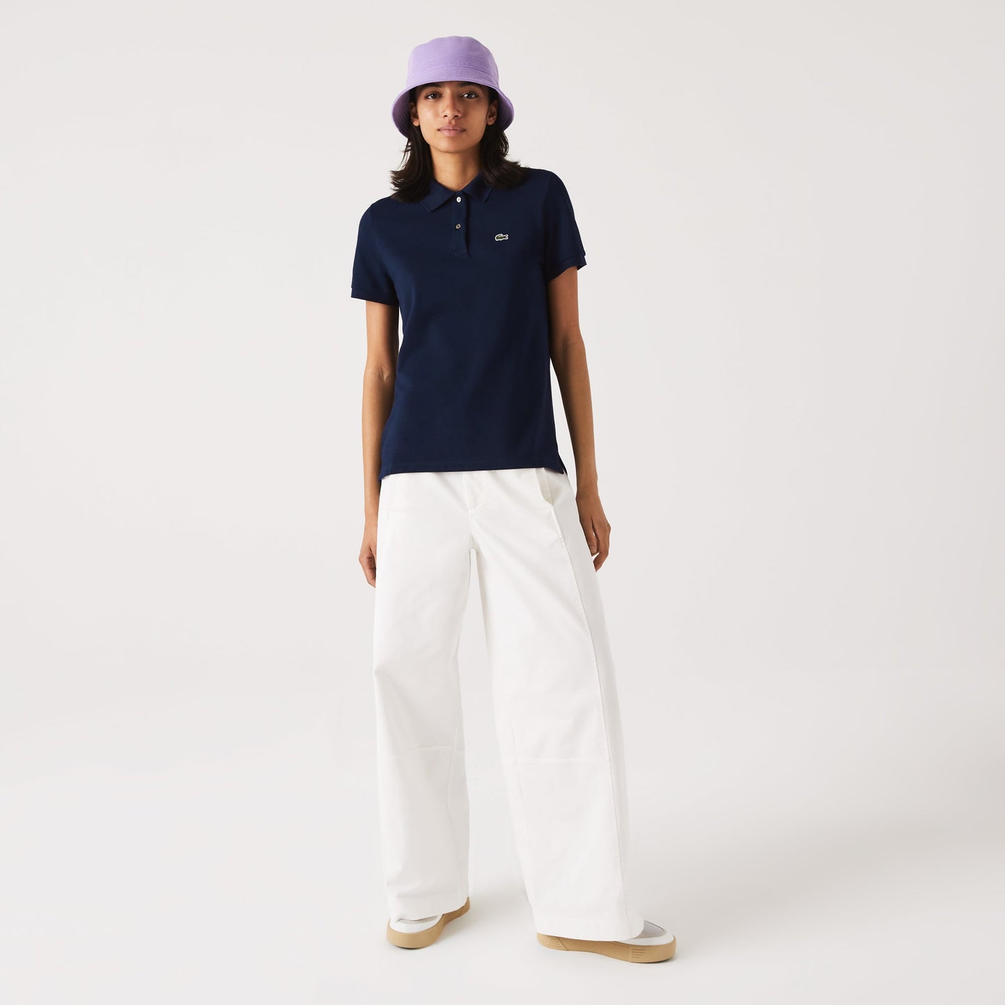 Women's Lacoste Regular Fit Soft Cotton Petit Pique Polo Shirt - PF7839