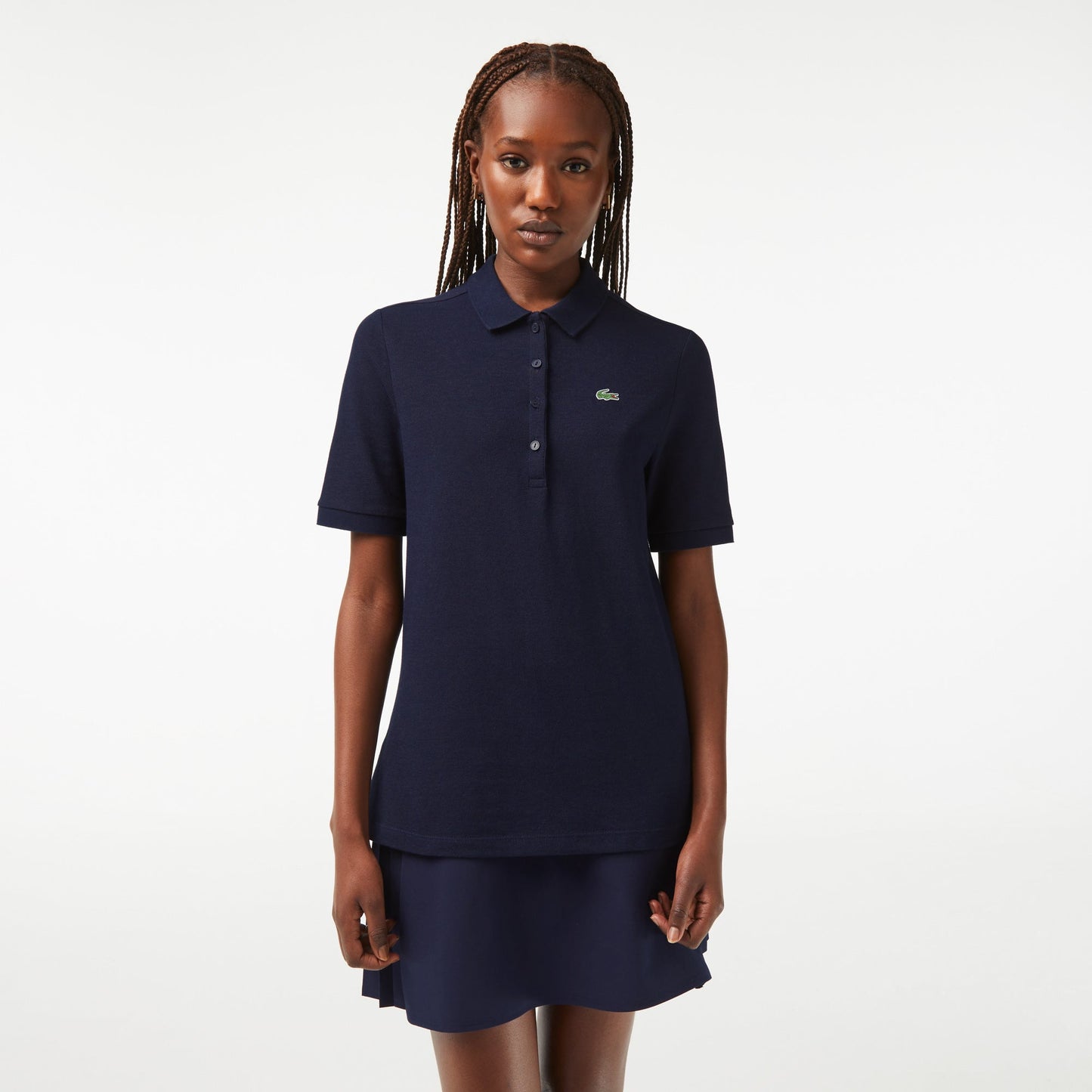 Women's Lacoste SPORT Slim Fit Organic Cotton Golf Polo