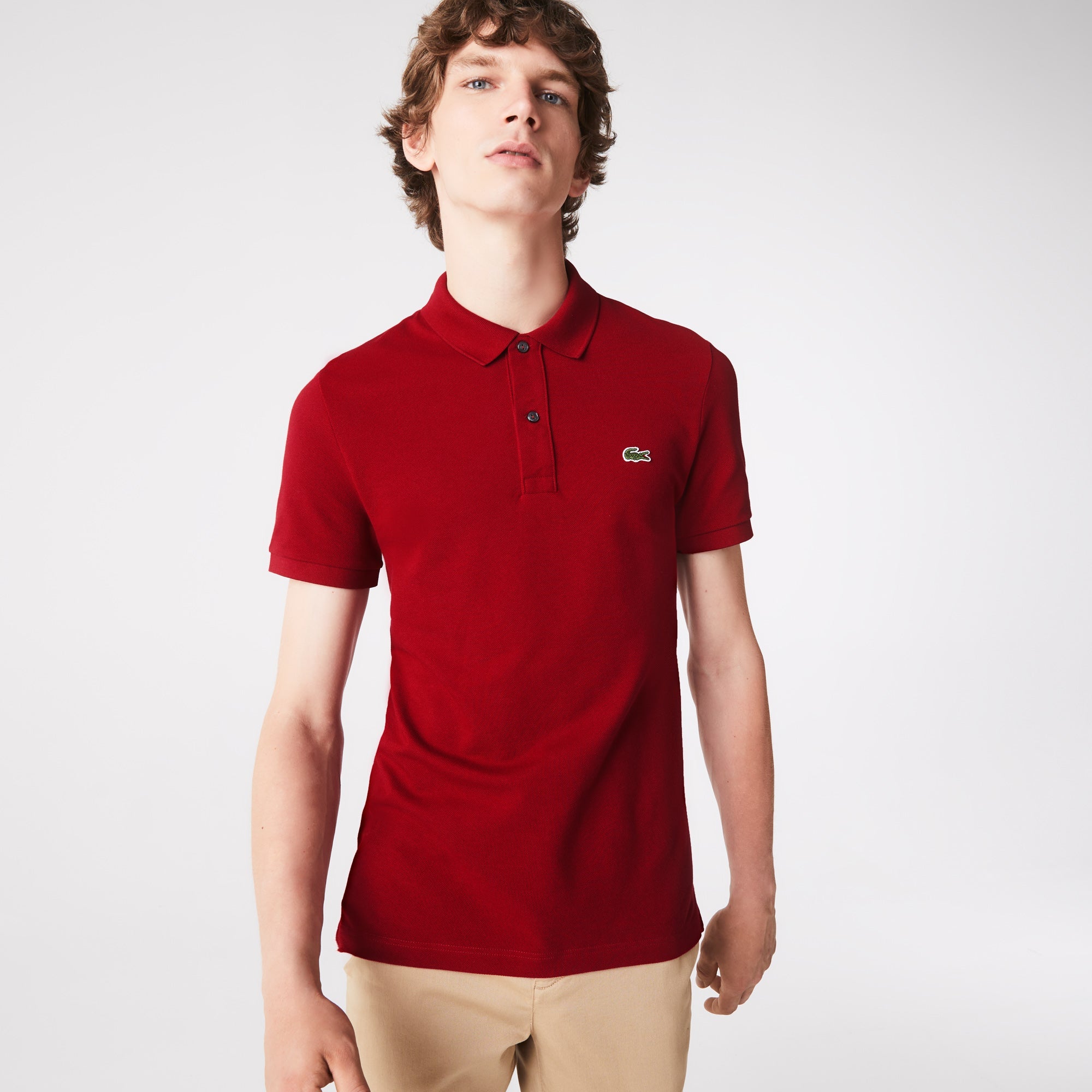 Buy Men S Slim Fit Lacoste Polo Shirt In Petit Pique Ph4012 Online Lebanon Online Shopping Lebanon LACOSTE LEBANON