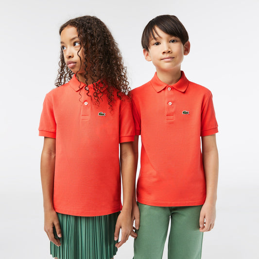 Kids' Lacoste Regular Fit Petit Pique Polo Shirt - PJ2909