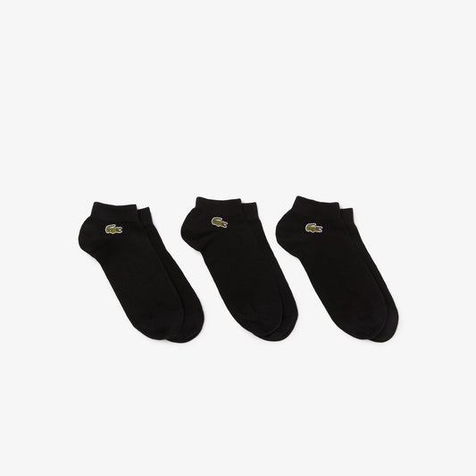 Unisex Lacoste SPORT Low-Cut Socks Three-Pack - RA4183