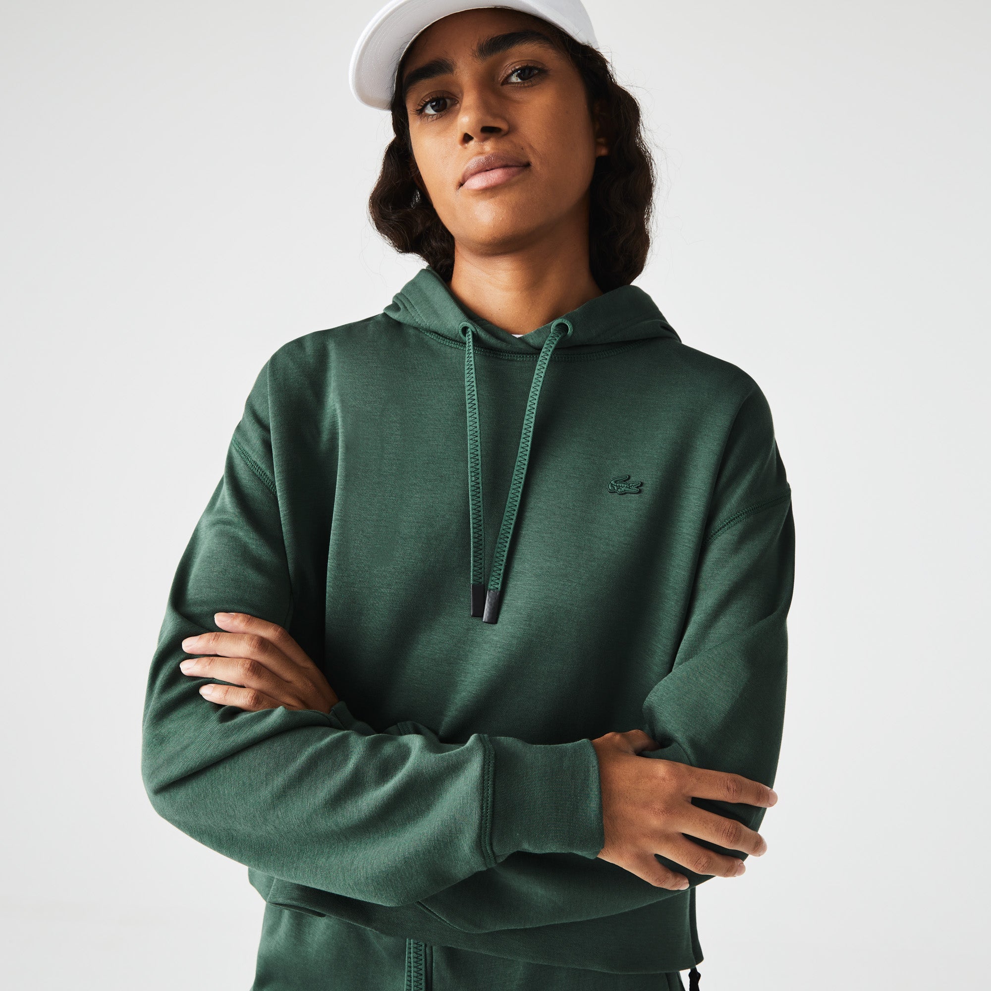 Lacoste hoodie women's online