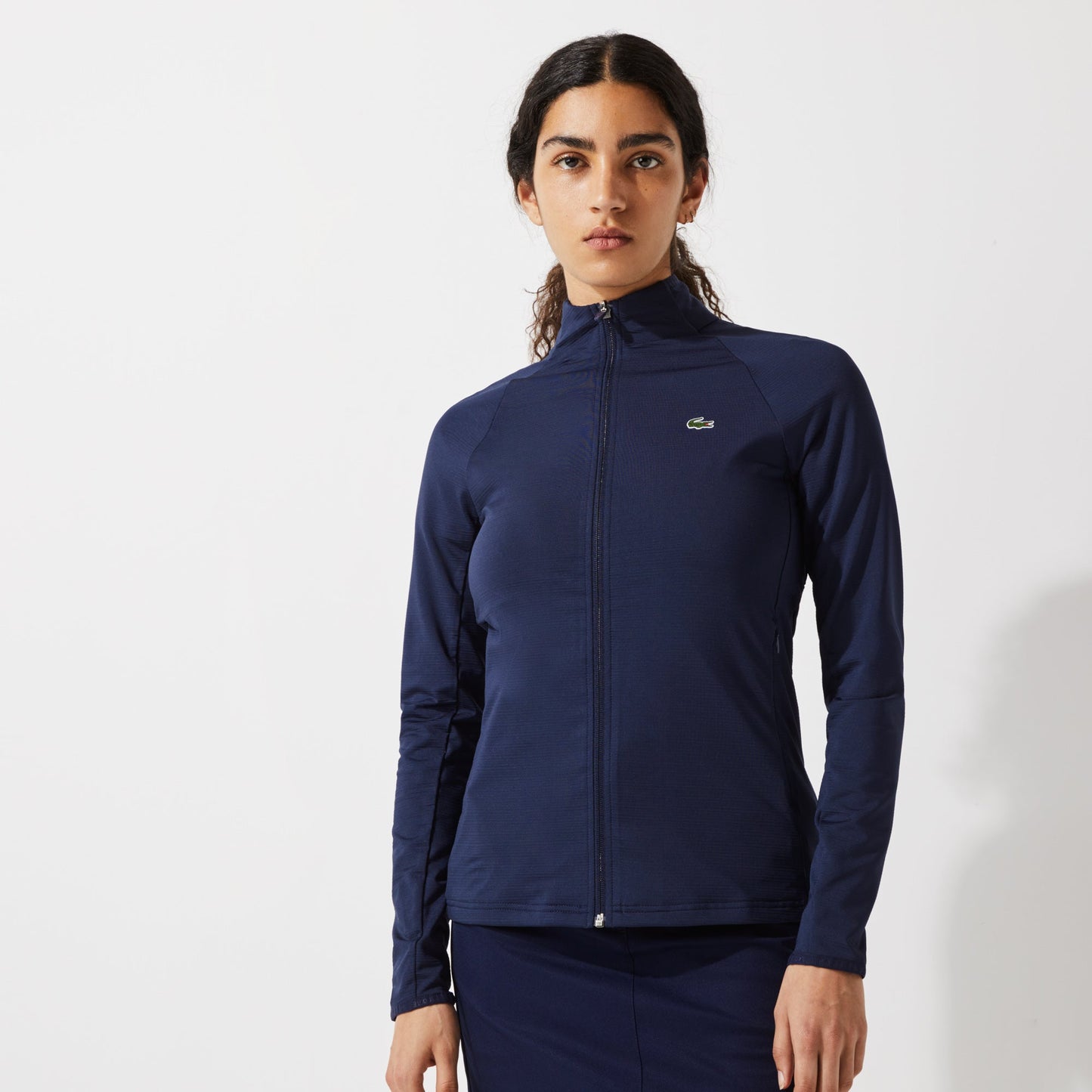 Women's Lacoste SPORT Breathable Ergonomic Zip Golf Jacket - SF5211