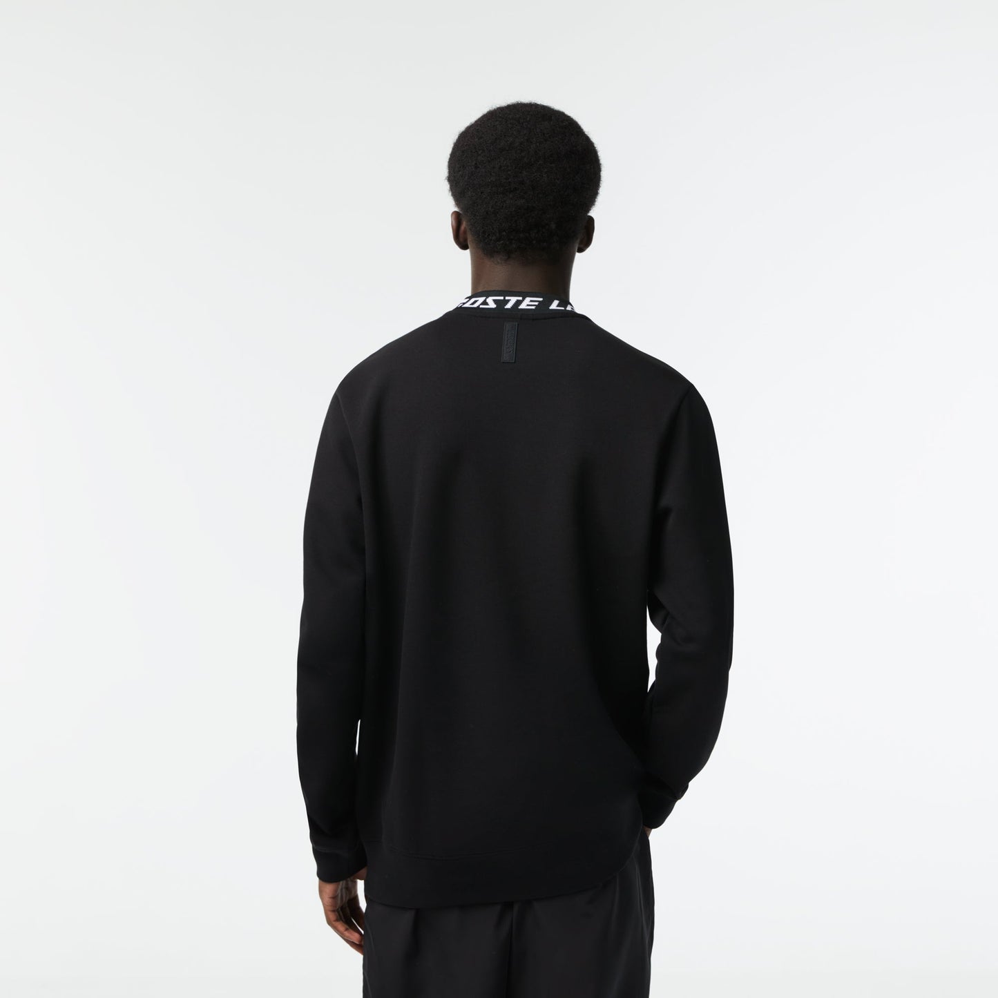 Men’s Lacoste Double Sided Logo Collar Sweatshirt - SH5690