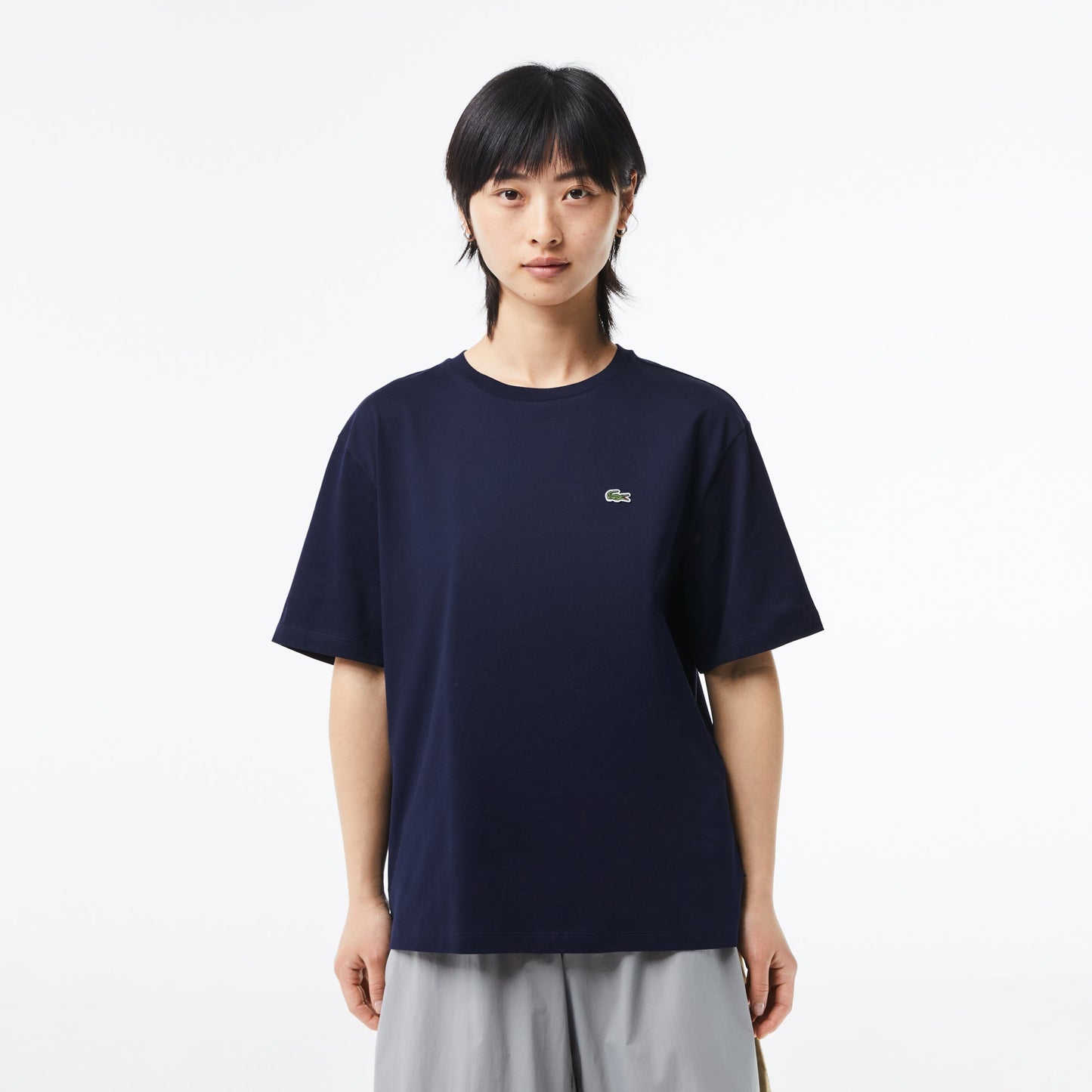 Womens Crew Neck Premium Cotton T-shirt - TF5441