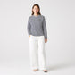 Women's Striped Jersey Cotton T-Shirt - Tf9207