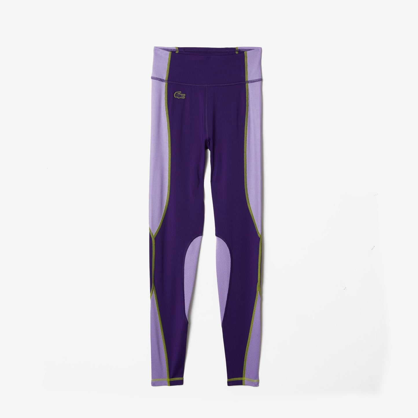 Women's Lacoste Sport Colour-Block Knit Effect Leggings - Xf0752