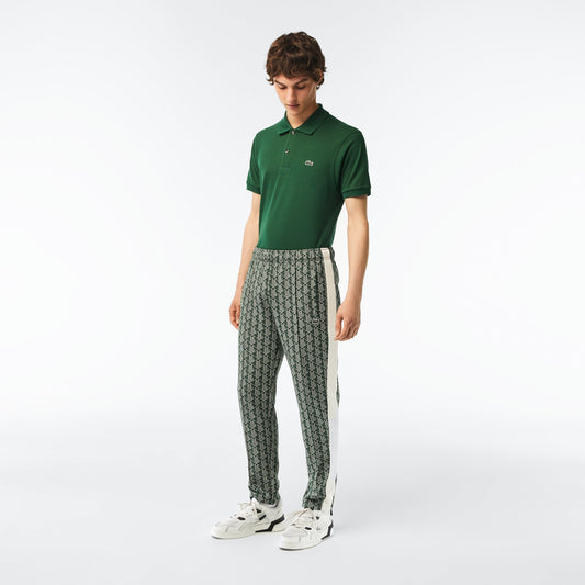 Men's Lacoste Monogram Print Trackpants - XH0071