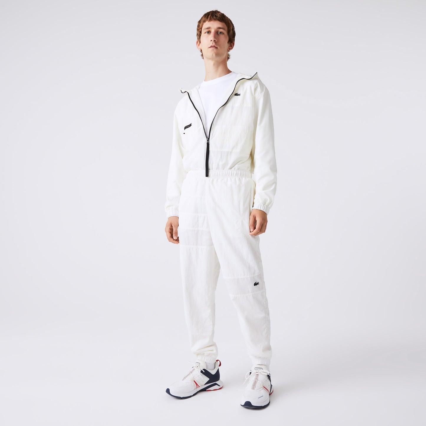 Men's Lacoste Patchwork Water-Repellent Trackpants - Xh0116